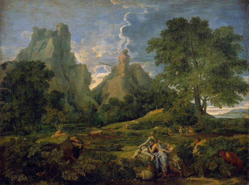 Nicolas Poussin Landscape with Polyphemus France oil painting art